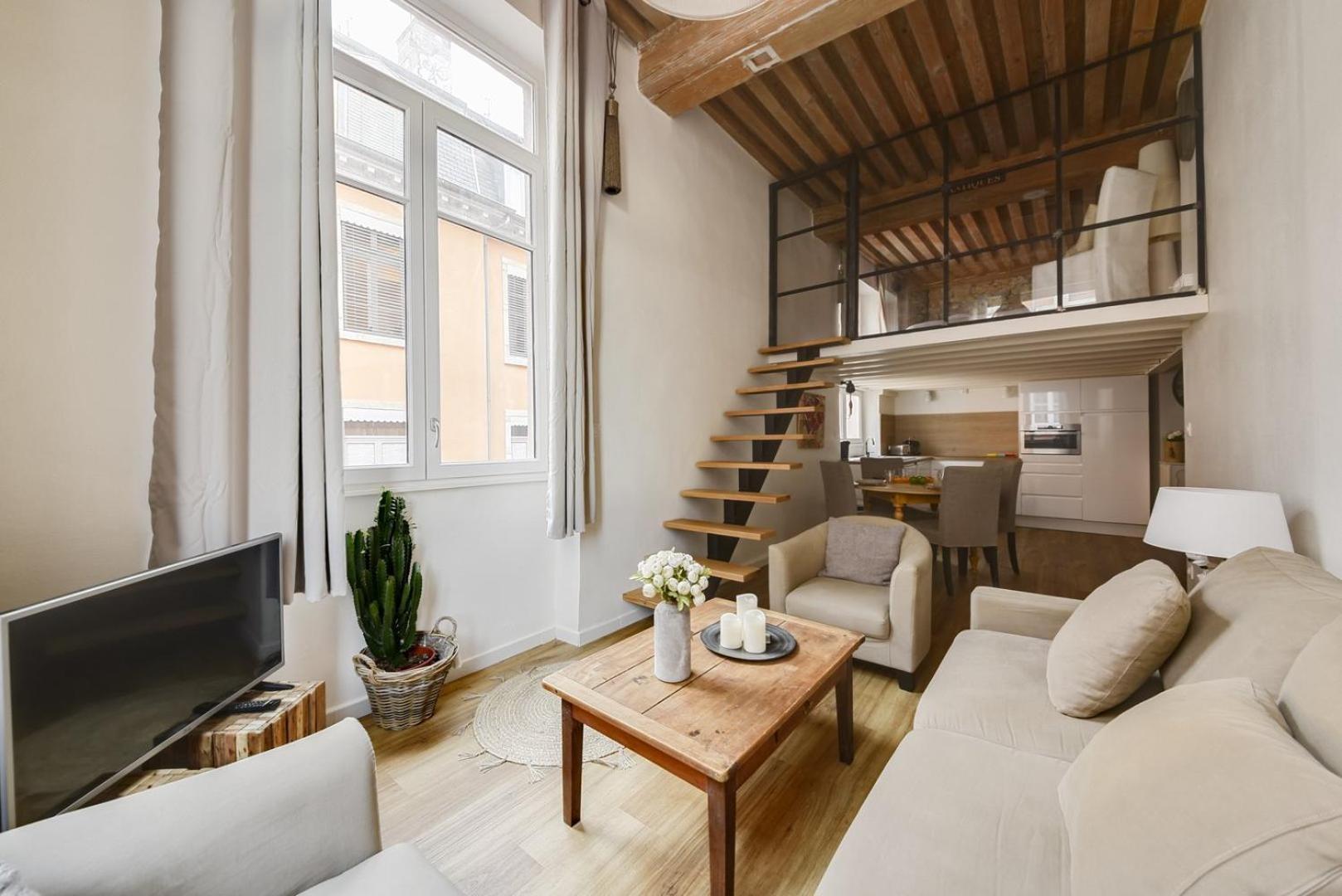 Guestready - Magnificent Duplex Canut Hypercentre Lyon Exteriör bild